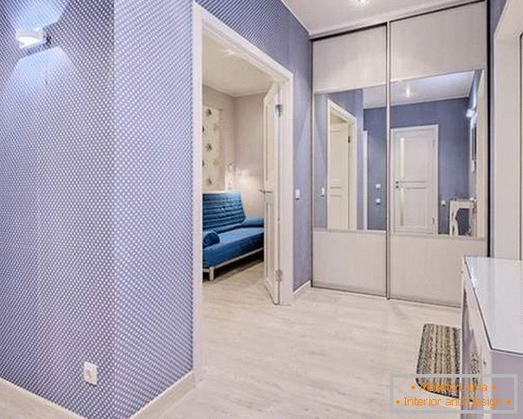 Built-in wardrobe compartment and its features - photo in