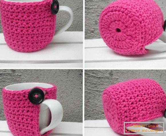 Knitted crafts for home