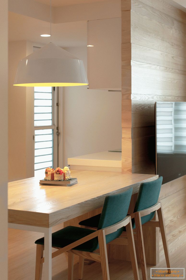 Bright design of a three-room apartment from the island of