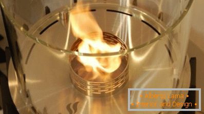 A fascinating charm of desktop bio-fireplaces (49 creative