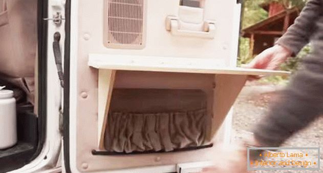 Life in the house on wheels: a small step towards