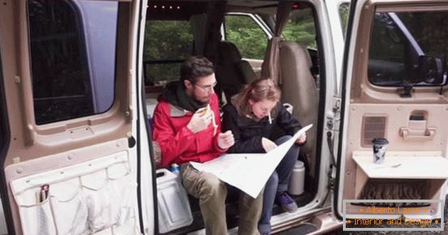 Life in the house on wheels: a small step towards